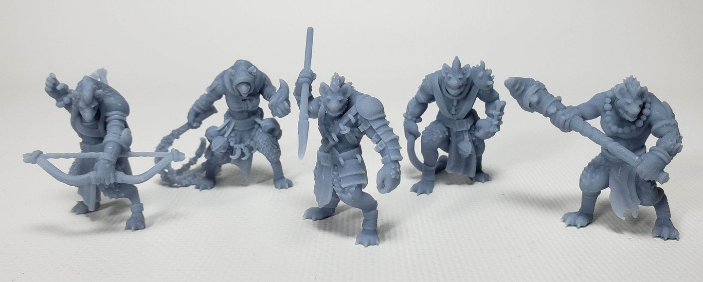 Lost Adventures Co. Miniature Bloodbarrow Gnolls