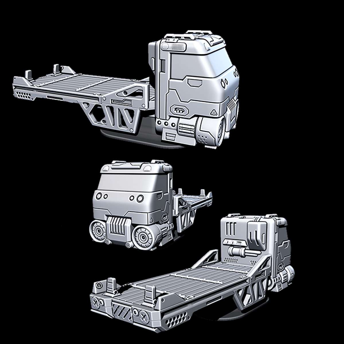 EC3D Terrain Cargo Truck