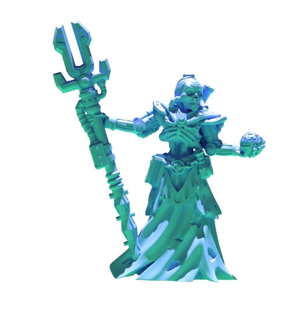 Cyber Lich-Onmioji-Lich,Undead,Warlock,Wizard