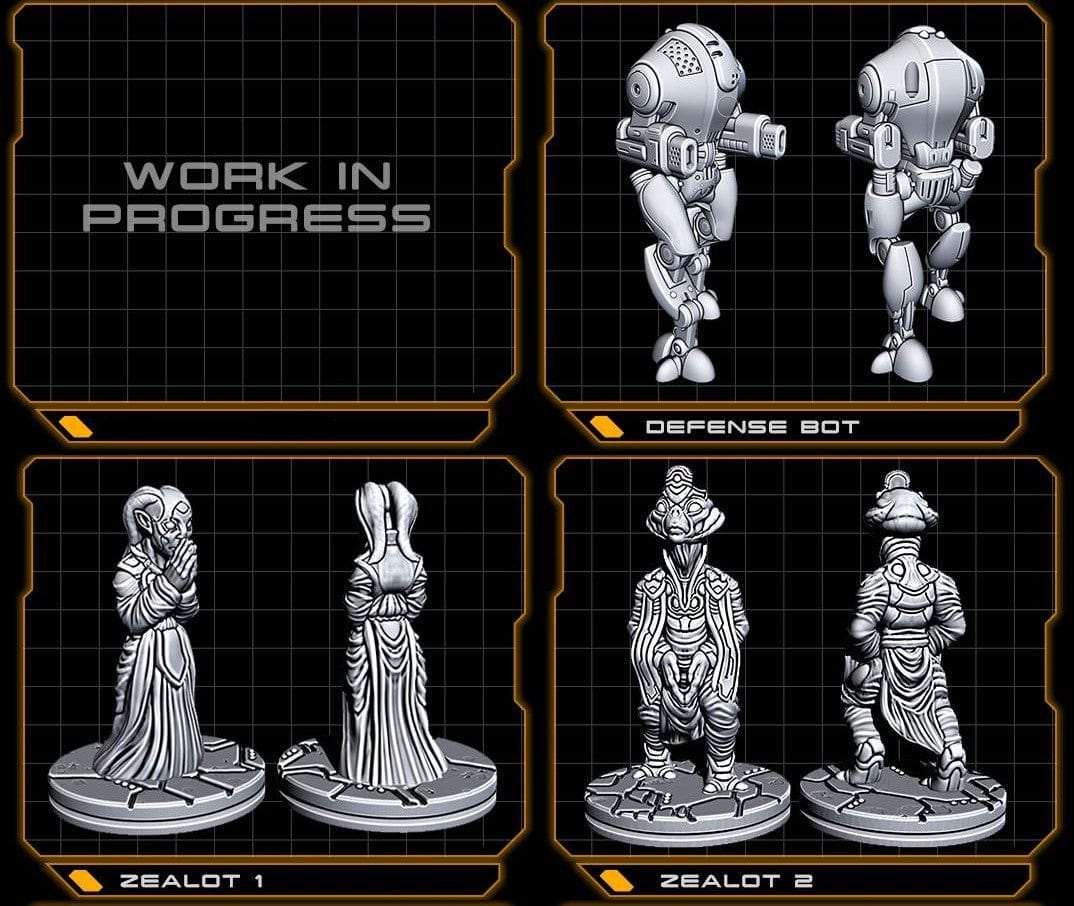 EC3D Defense Bot and Zealots