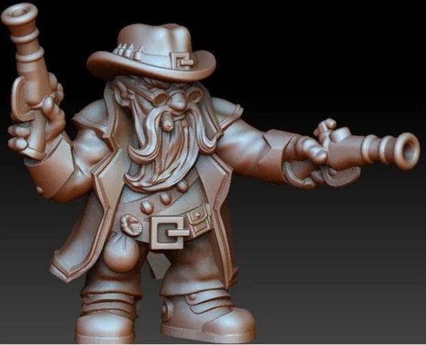 Dwarf Gunslinger-Onmioji-Artificer,Dwarf,Gunslinger,Tinkerer