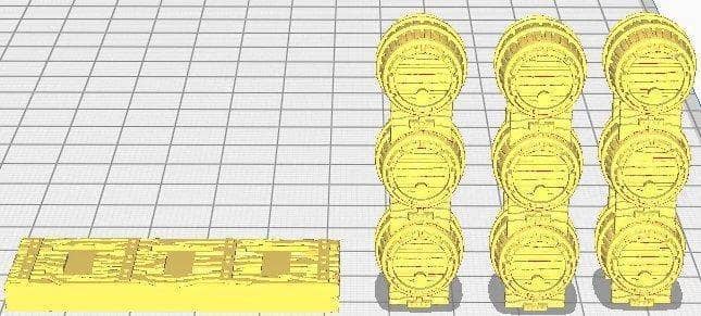 EC3D Small Stacked Barrels / Standard Ecaroth's Dwarven AleWorks