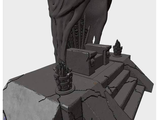 Ecaroth's Lich Throne-EC3D-Throne