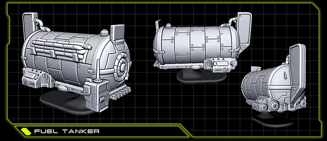 EC3D Terrain Fuel Tanker