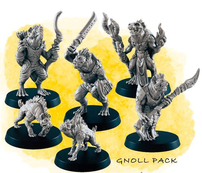 EC3D Gnolls and Hyenas