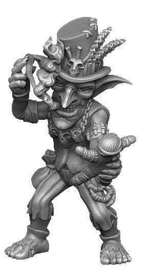 Goblin Warlock-Onmioji-Goblinoid,Sorcerer,Warlock,Wizard