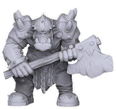 Greataxe Orc-Onmioji-Barbarian,Fighter,Orc