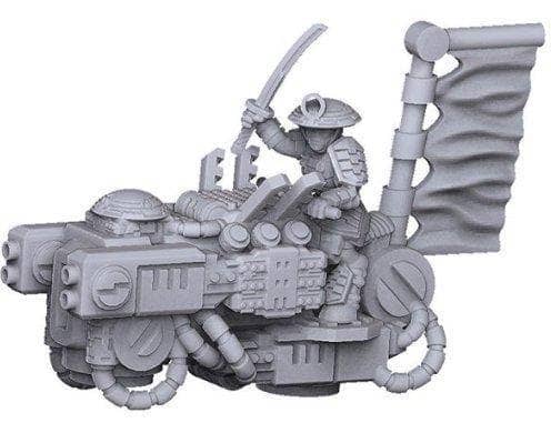 Greater Good Samurai Biker-Onmioji-Fighter,Greater Good,Mounted,Samurai,Vehicle