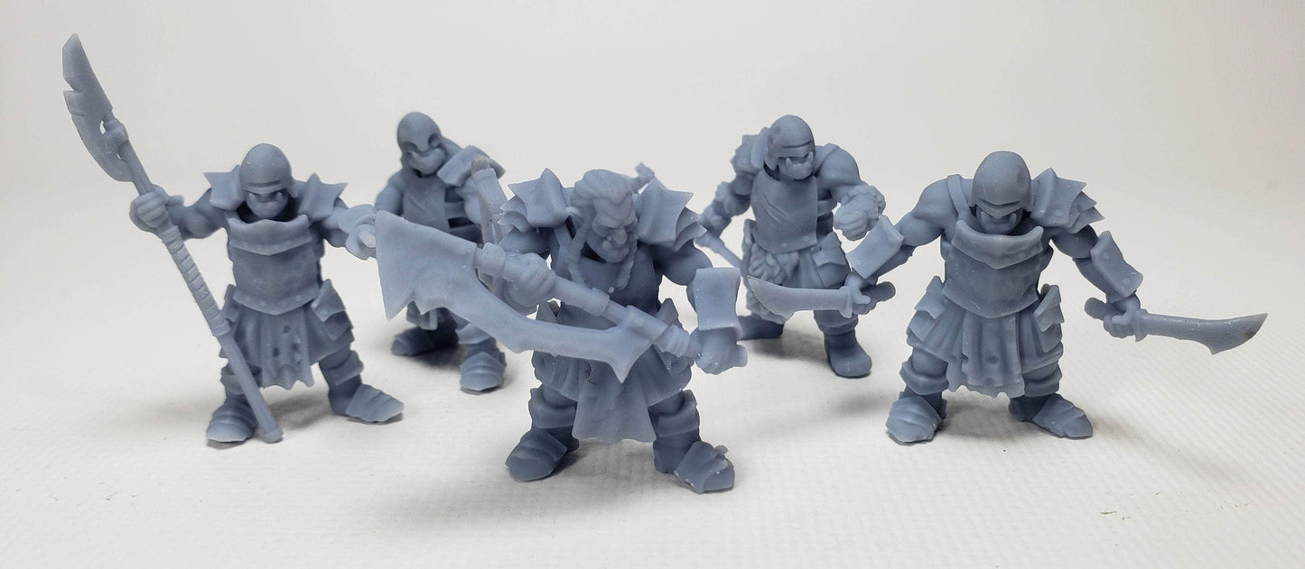 Lost Adventures Co. Miniature Heavy Armor Orcs