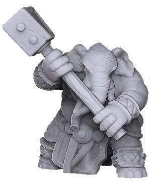 Maul Loxodon-Onmioji-Cleric,Fighter,Loxodon,Paladin