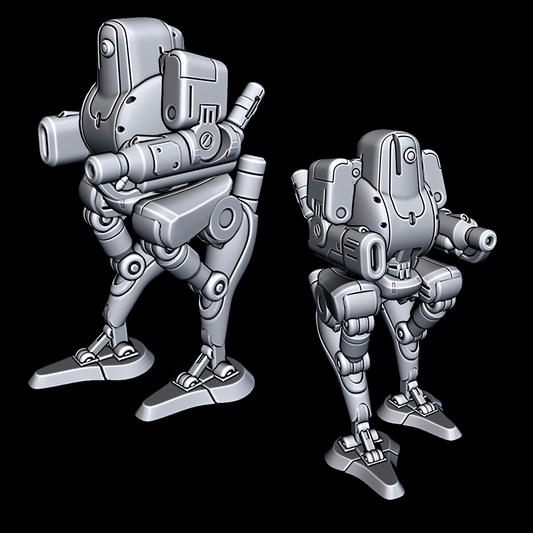 EC3D Miniature Mecha Walker