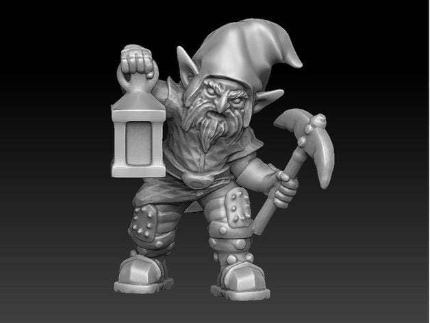 Pickaxe Gnome-Onmioji-Fighter,Gnome