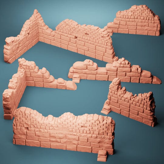 Ruined Wall Set