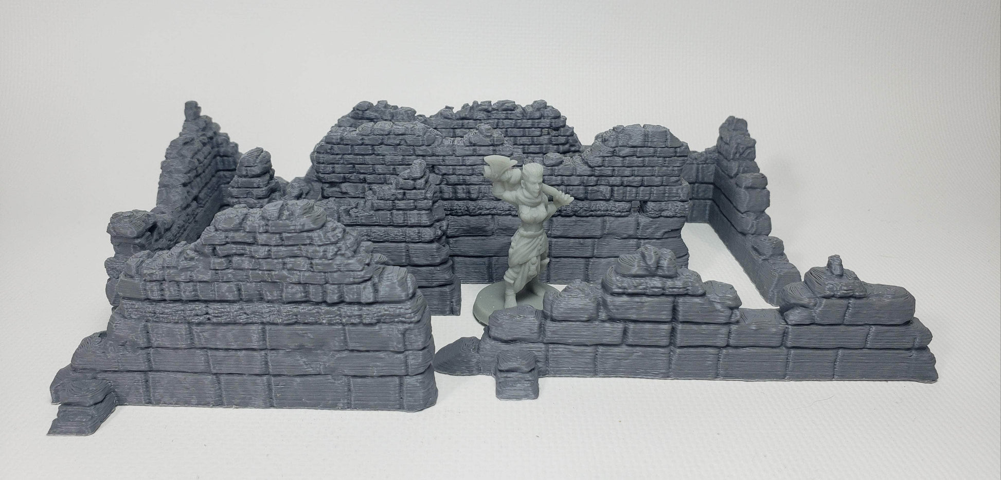 Lost Adventures Co. Miniature Ruined Wall Set