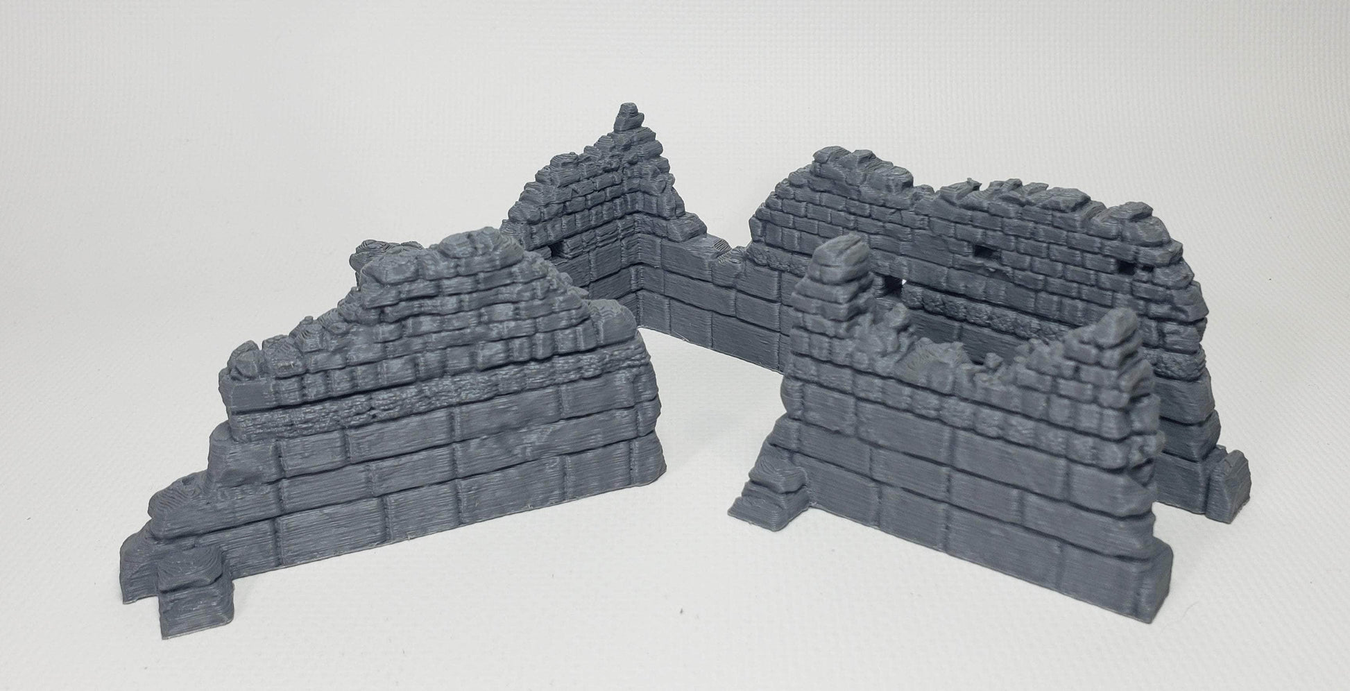 Lost Adventures Co. Miniature Ruined Wall Set