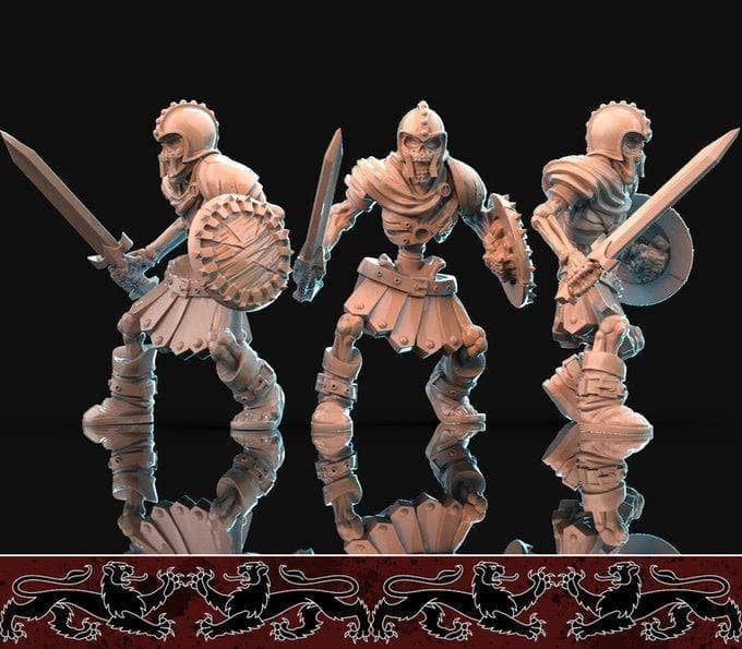 Nafarrate Skeleton Soldier Set