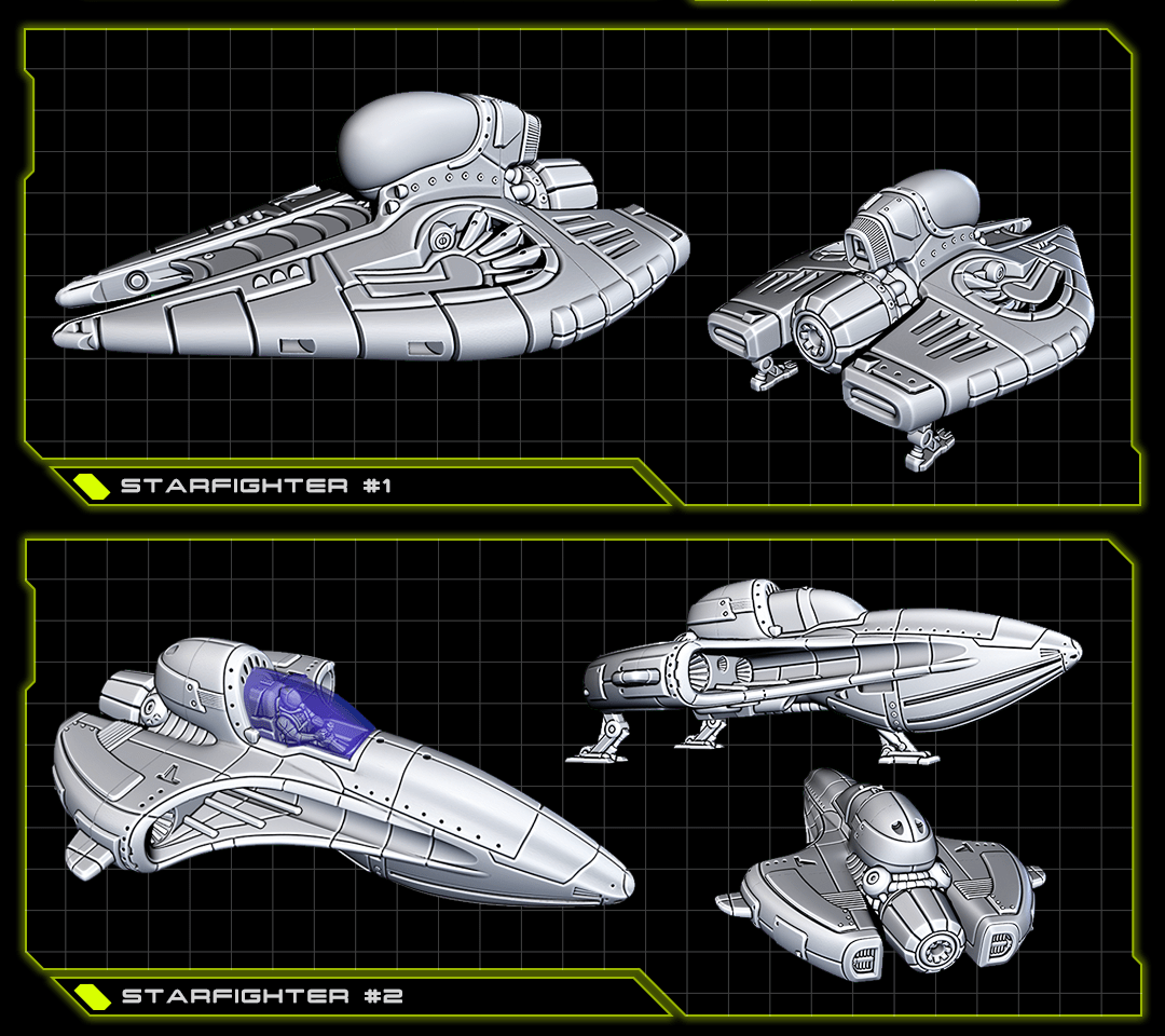 EC3D Terrain Starfighters