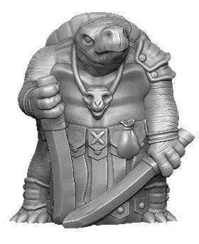 Tortle Dual Sword-Onmioji-Beastfolk,Cleric,Fighter,Paladin,Tortle