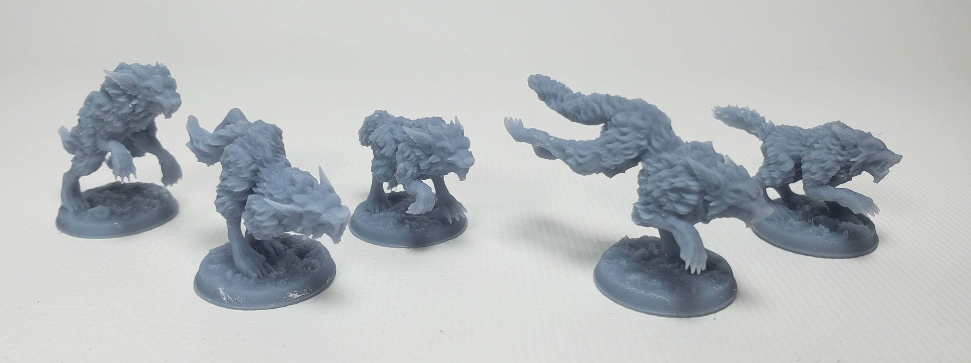 Lost Adventures Co. Miniature Wolf Pack